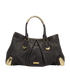 Studded Tote, &pound;175, Handbags, Black, Leather, Front view